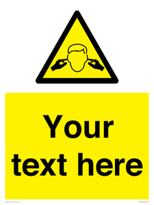 Custom Noise Hazard Sign